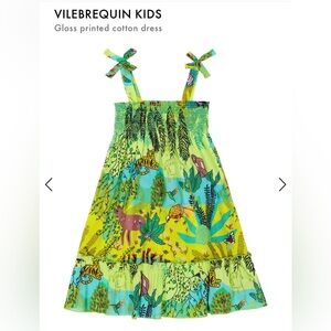 Colorful Jungle Print Dress